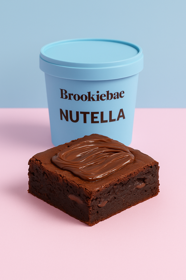 Nutella Brownie - Brookiebae