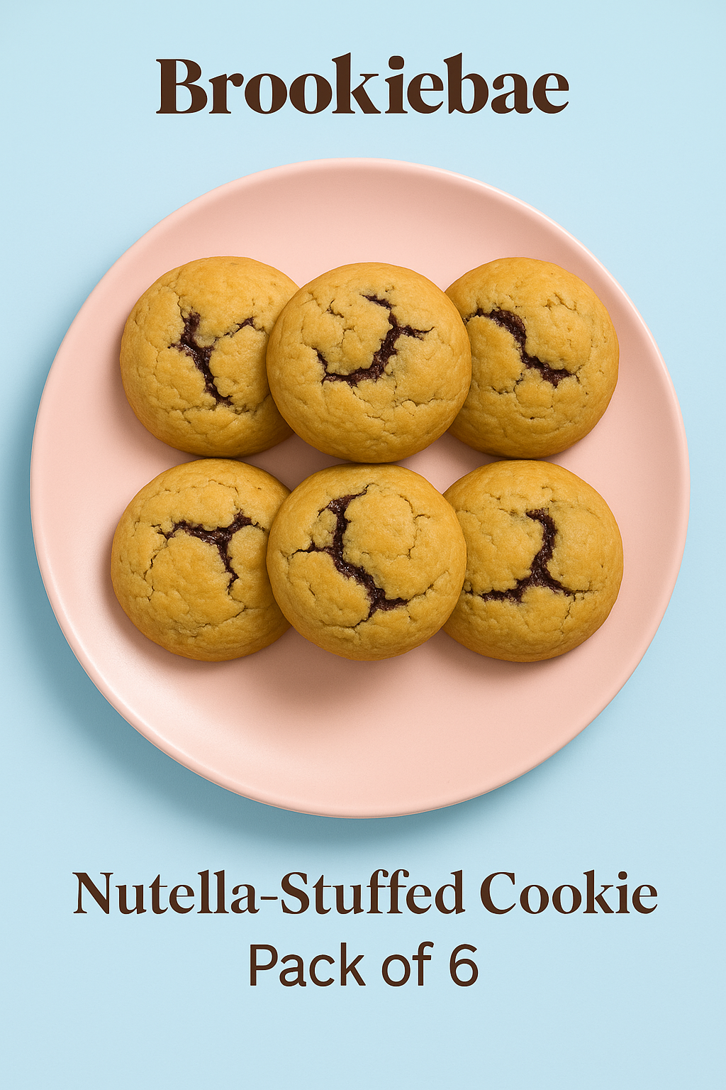 Nutella Stuffed Cookie